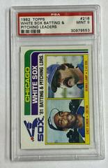 White Sox Leaders #216 Baseball Cards 1982 Topps Prices