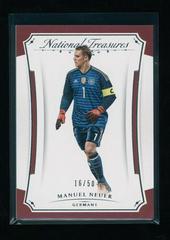Manuel Neuer #1 Soccer Cards 2018 Panini National Treasures Prices