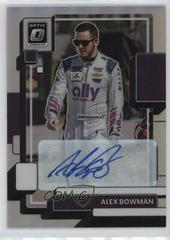 Alex Bowman [Signature Holo] #50 Racing Cards 2023 Panini Donruss NASCAR Optic Prices