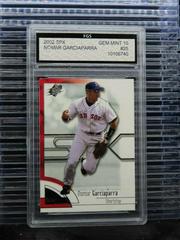 Nomar Garciaparra #25 Baseball Cards 2002 Spx Prices