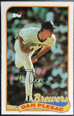 Dan Plesac #131 Baseball Cards 1989 Topps Ljn Baseball Talk Prices