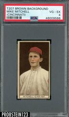 Mike Mitchell [Cincinnati] Baseball Cards 1912 T207 Brown Background Prices