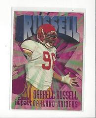Darrell Russell [Rave] #239 Football Cards 1997 Skybox Impact Prices