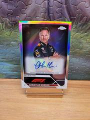 Christian Horner [Red Refractor] #CAC-CH Racing Cards 2023 Topps Chrome Formula 1 Autograph Prices