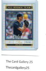 Joe Ryan [Holo Gold] Baseball Cards 2022 Panini Three and Two All Rookie Team Prices