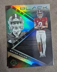 Bryce Young [Green] #1 Football Cards 2023 Panini Chronicles Draft Picks Black Prices