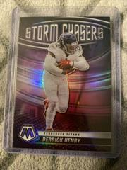 Derrick Henry #SC-7 Football Cards 2022 Panini Mosaic Storm Chasers Prices