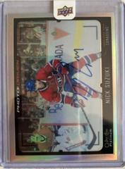 Nick Suzuki [Rainbow Autograph] #PD-7 Hockey Cards 2021 O-Pee-Chee Platinum Photo Driven Prices