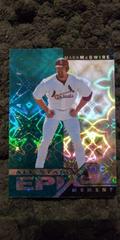 Mark McGwire [Moment Emerald] #E18 Baseball Cards 1998 Pinnacle Epix Prices