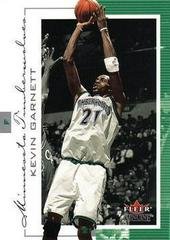Kevin Garnett Basketball Cards 2000 Fleer Genuine Prices
