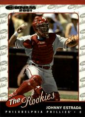 Johnny Estrada #R24 Baseball Cards 2001 Donruss Rookies Prices