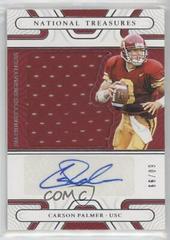 Carson Palmer #SIL-CPA Football Cards 2022 Panini National Treasures Collegiate Silhouettes Signatures Prices