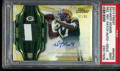 Davante Adams [Gold Refractor] Football Cards 2014 Topps Finest Rookie Autograph Patch Prices