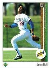 Juan Bell [Star Rookie] #20 Baseball Cards 1989 Upper Deck Prices