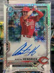 Austin Hendrick #BCMA-AH Baseball Cards 2021 Bowman Chrome Mega Box Mojo Autographs Prices