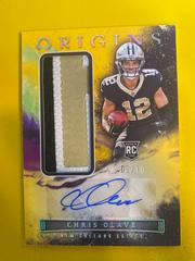 Chris Olave [Gold Ink] Football Cards 2022 Panini Origins Autographs Prices