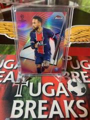 Neymar Jr. [Red Refractor] #25 Soccer Cards 2020 Topps Finest UEFA Champions League Prices