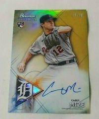 Casey Mize [Gold Refractor] #BSRA-CM Baseball Cards 2021 Bowman Sterling Rookie Autographs Prices