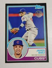 Javier Baez [Black] Baseball Cards 2018 Topps 1983 Baseball Prices