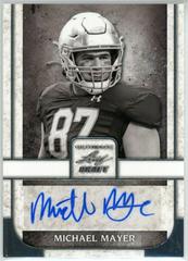 Michael Mayer #PA-MM1 Football Cards 2022 Leaf Ultimate Draft Portrait Autographs Prices