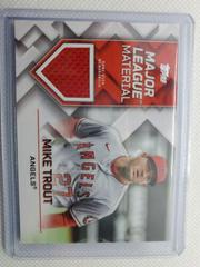 Mike Trout Baseball Cards 2022 Topps Update Major League Material Relics Prices