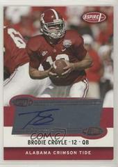Brodie Croyle [Autograph] #8A Football Cards 2006 Sage Aspire Prices