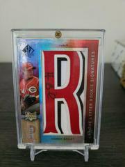 Homer Bailey [Letter Patch Autograph] Baseball Cards 2007 SP Authentic Prices