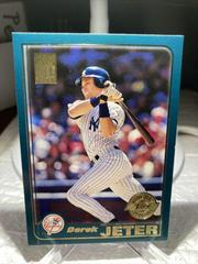 Derek Jeter [Home Team Advantage] #100 Baseball Cards 2001 Topps Prices
