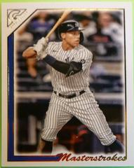 Aaron Judge #MS-8 Baseball Cards 2022 Topps Gallery Masterstrokes Prices