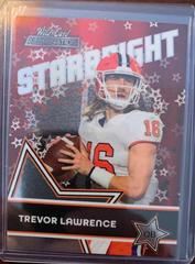 Trevor Lawrence #SB-1 Football Cards 2021 Wild Card Alumination Starbright Prices
