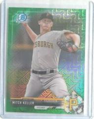 Mitch Keller [Green Refractor] Baseball Cards 2017 Bowman Mega Box Chrome Prospects Prices