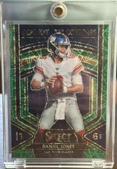 Daniel Jones [Green Prizm] Football Cards 2019 Panini Select Rookie Selections Prices