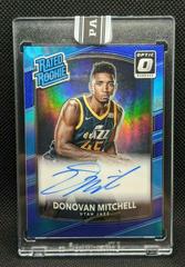 Donovan Mitchell [Autograph Blue] #188 Basketball Cards 2017 Panini Donruss Optic Prices