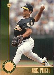 Ariel Prieto #84 Baseball Cards 1996 Leaf Prices