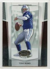 Tony Romo #1 Football Cards 2007 Leaf Certified Materials Prices