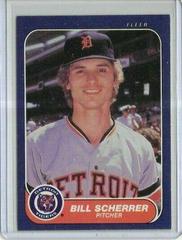 Bill Scherrer #237 Baseball Cards 1986 Fleer Prices