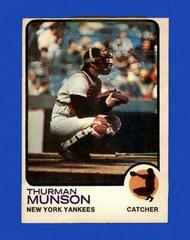 Thurman Munson #142 Baseball Cards 1973 O Pee Chee Prices