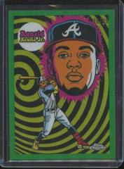 Ronald Acuna Jr. [Green] #UV-4 Baseball Cards 2023 Topps Chrome Ultraviolet All Stars Prices