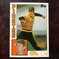 John Tudor #122T Baseball Cards 1984 Topps Traded Tiffany Prices