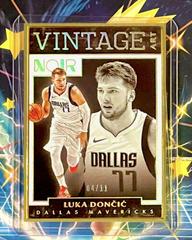 Luka Doncic [Metal Frame FOTL] #291 Basketball Cards 2019 Panini Noir Prices