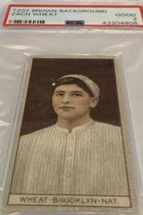 Zach Wheat Baseball Cards 1912 T207 Brown Background Prices