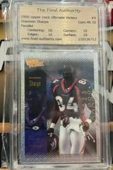 Shannon Sharpe Football Cards 2000 Upper Deck Ultimate Victory Prices