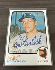 Carlton Fisk #ROA-CF Baseball Cards 2022 Topps Heritage Real One Autographs Prices