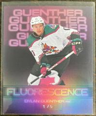 Dylan Guenther [Magenta] Hockey Cards 2022 Upper Deck Fluorescence Prices