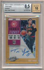 Trae Young [Variation Autograph Orange] Basketball Cards 2018 Panini Contenders Optic Prices