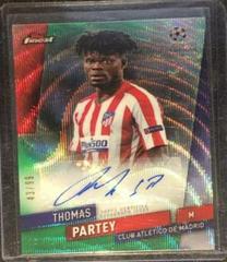Thomas Partey [Green Refractor] #FA-TP Soccer Cards 2019 Finest UEFA Champions League Autographs Prices