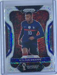 Kylian Mbappe [White Sparkle] Soccer Cards 2022 Panini Prizm World Cup Prices