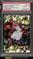 Vince Carter [Atomic Refractor] Basketball Cards 1998 Bowman's Best Prices