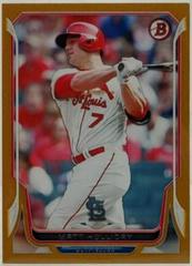 Matt Holliday [Gold] Baseball Cards 2014 Bowman Prices
