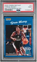 Tyrese Maxey Basketball Cards 2020 Panini Instant Rated Rookie Retro Prices